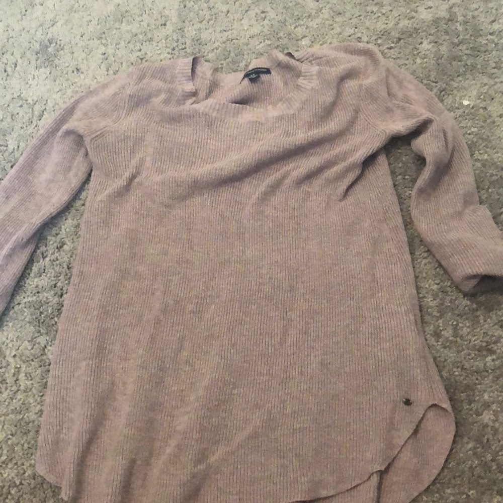 Purple sweater